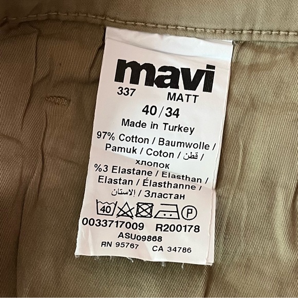 Mavi Matt Relaxed Straight Leg Jeans - Picture 9 of 9